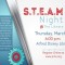 STEAM Night at Alfred Dickey Library March 30 6pm