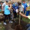 Arbor Day Planting of trees at Lincoln School Sept 22