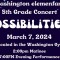 Washington Grade School Concert “Possibilities” Mar 7