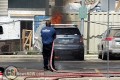 SUV Fire behind Post House Monday Afternoon