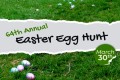 64th Annual Easter Egg Hunt At McElroy Park March 30