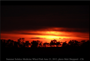 MedicineWheelSunset