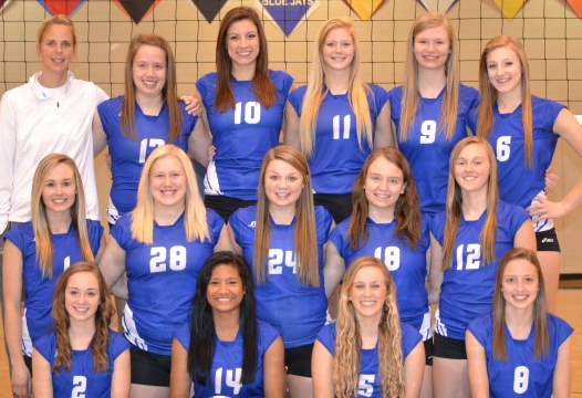 Blue Jays Win St. Volleyball Crown