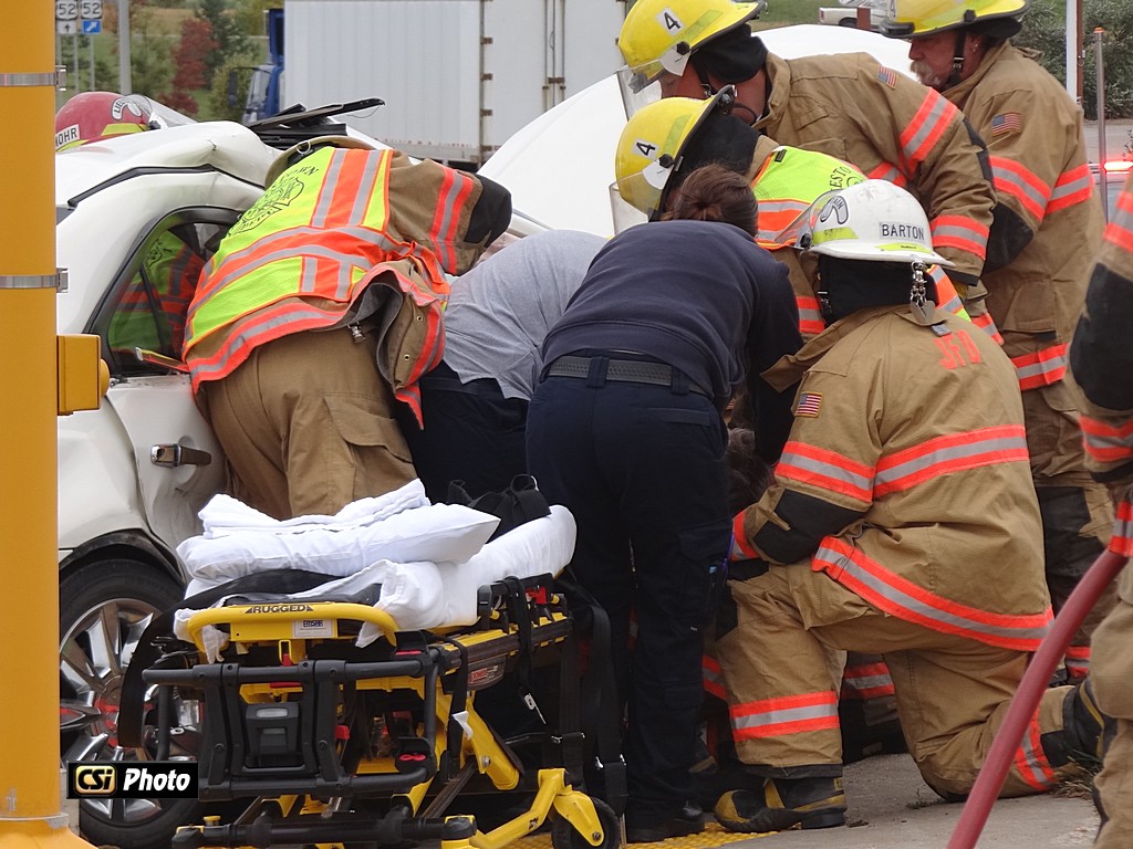 Crash - 281S & 25th Street SW     CSI photo