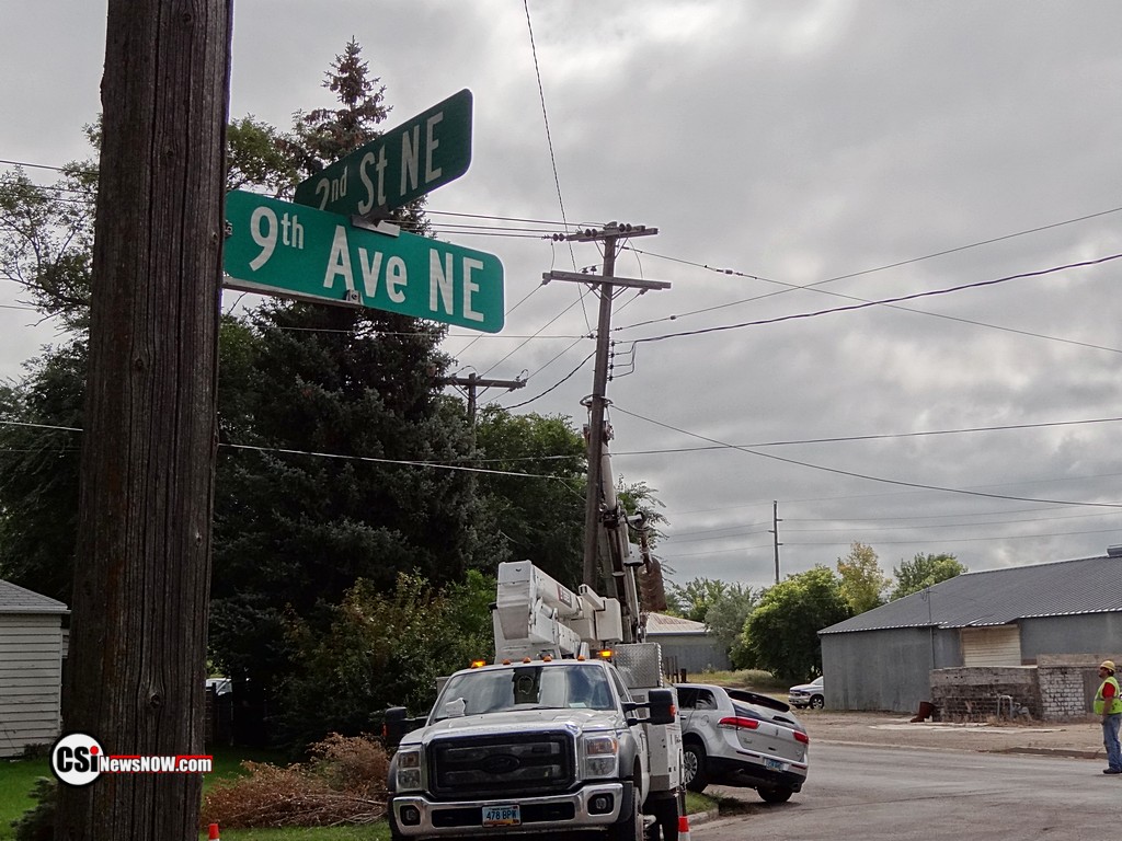 Sept 1 crash 2nd St & 9 Ave NE - CSi Photos