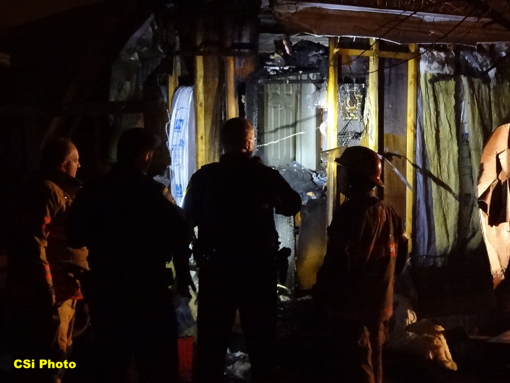 Fire at Sunnyside April 14 Jamestown ND      CSi Photo