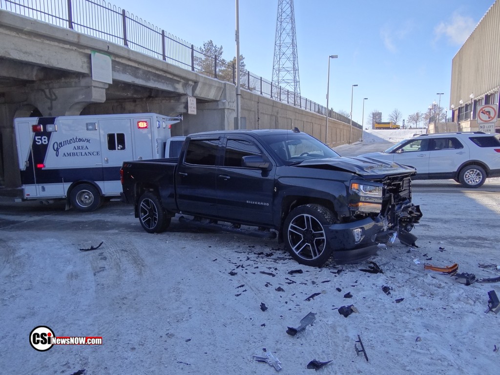 Crash under the viaduct      CSi Photo