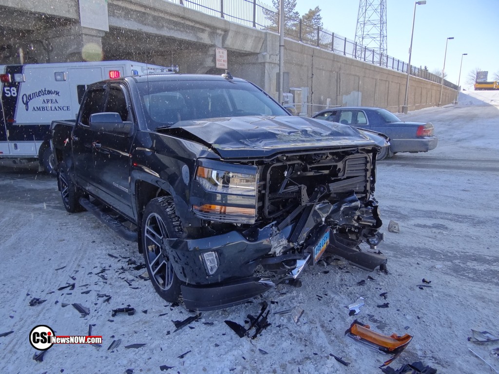 Crash under the viaduct      CSi Photo