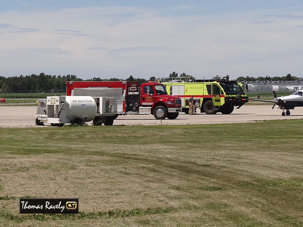 Emergency landing of plane in Jamestown    CSi photo