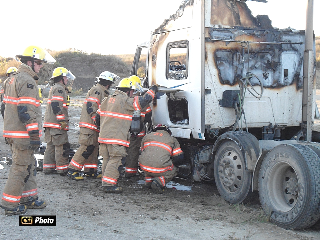 Semi Fire at Altendorf Trucking  CSi Photo
