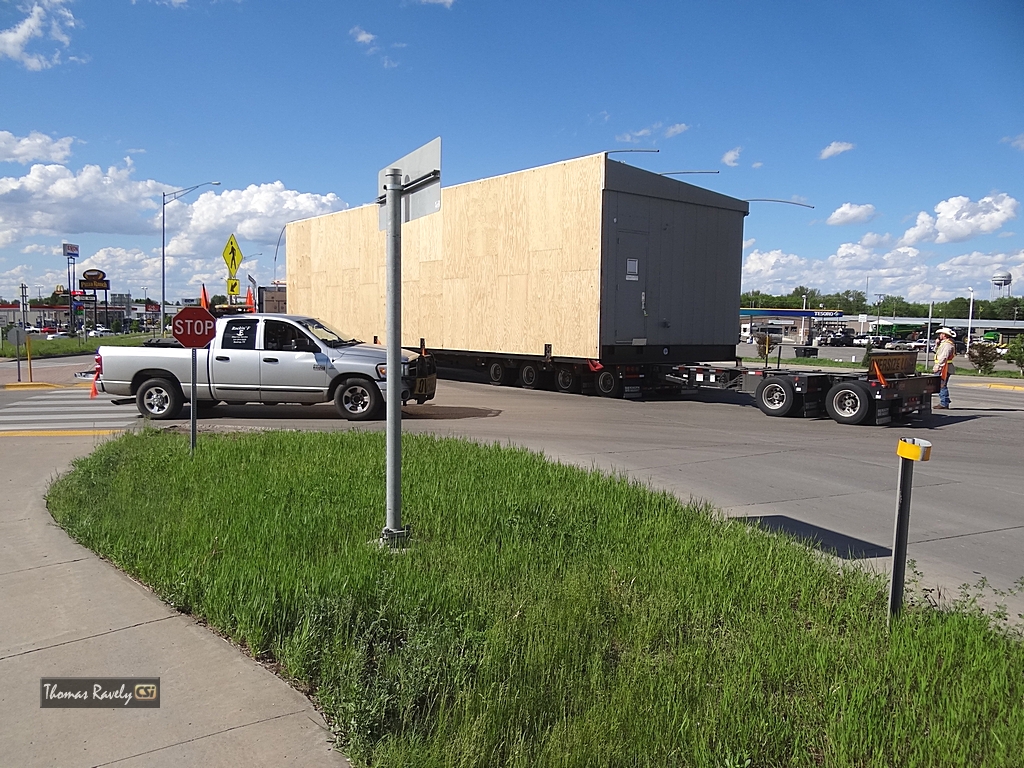Overload Semi backs up on I-94     CSi photo