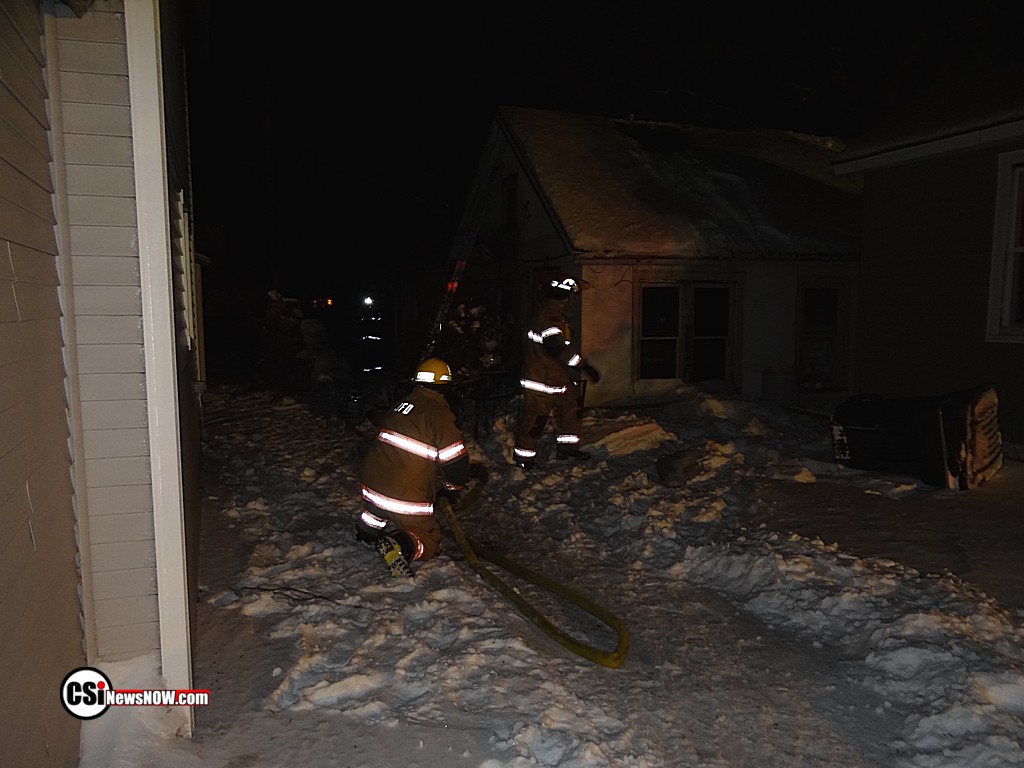 House fire 400 block 3 Av NW Jamestown, ND - CSi Photo 123116