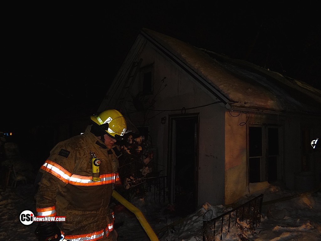House fire 400 block 3 Av NW Jamestown, ND - CSi Photo 123116