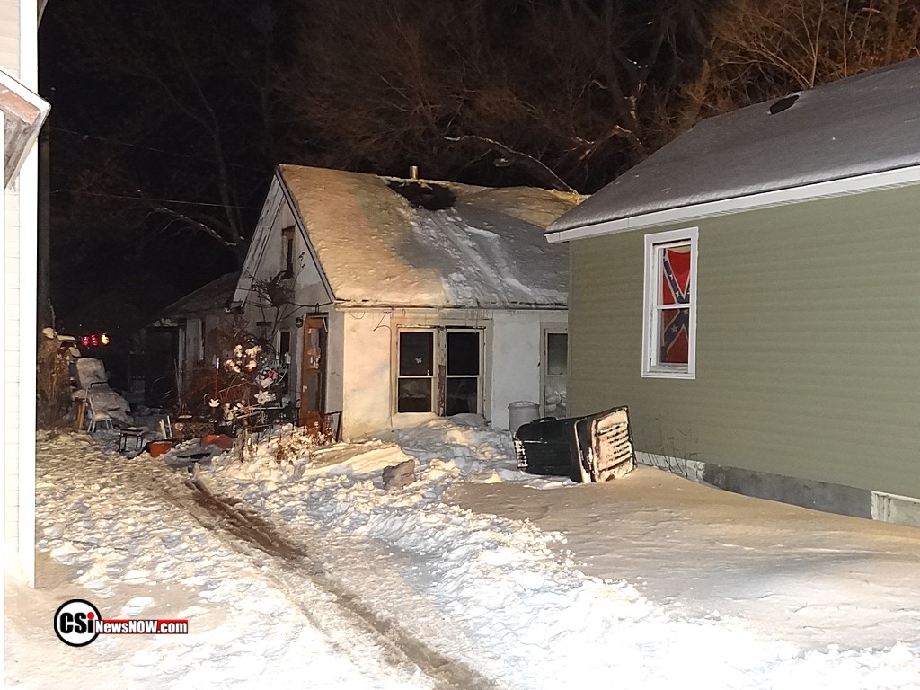 House fire 400 block 3 Av NW Jamestown, ND - CSi Photo 123116