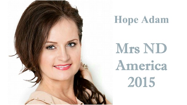Hope Adam, Fargo, crowned Mrs ND America 2015