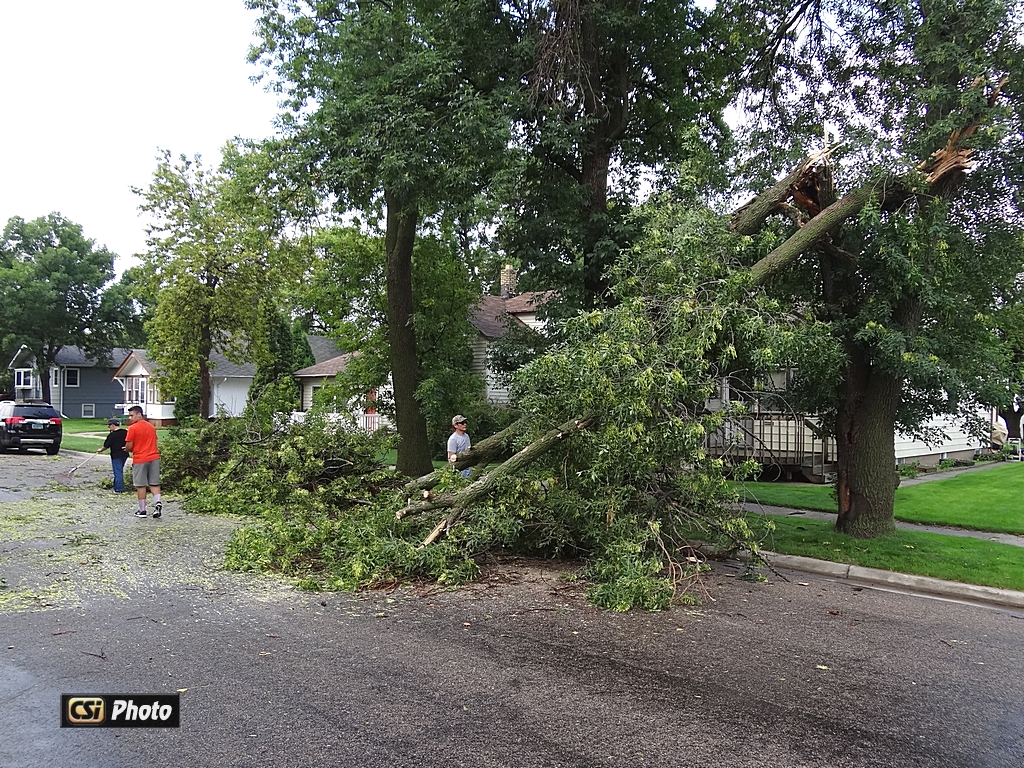 Thursday Morning Storm Damage. More at Facebook.  CSi photo