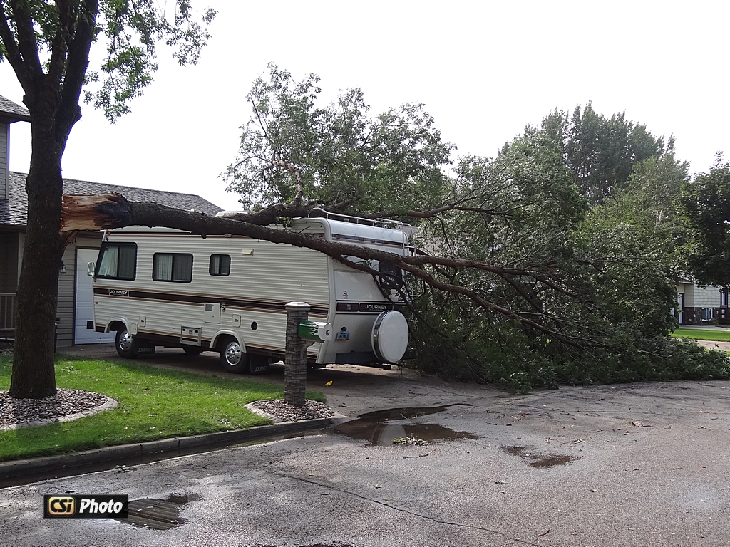 Thursday Morning Storm Damage. More at Facebook.  CSi photo