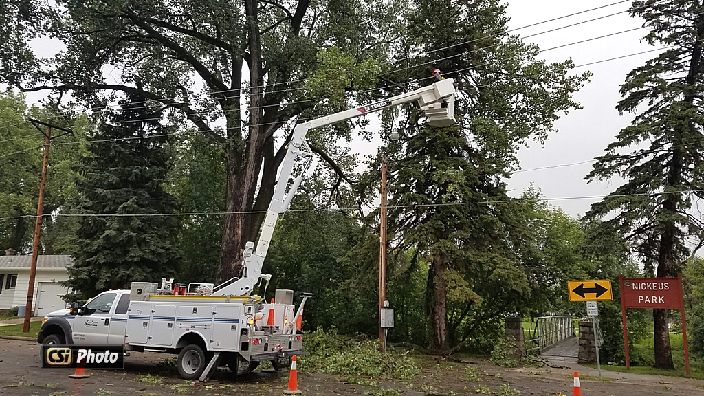 Thursday Morning Storm Damage. More at Facebook.  CSi photo