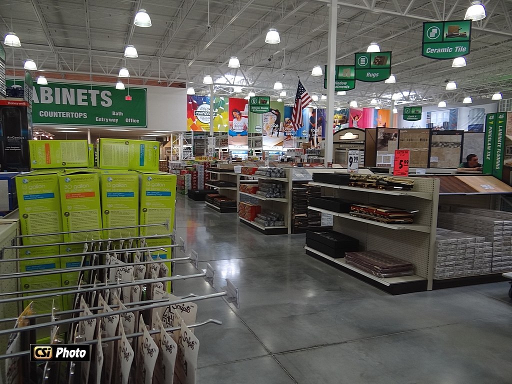 Inside Jamestown Menards     CSi Photo