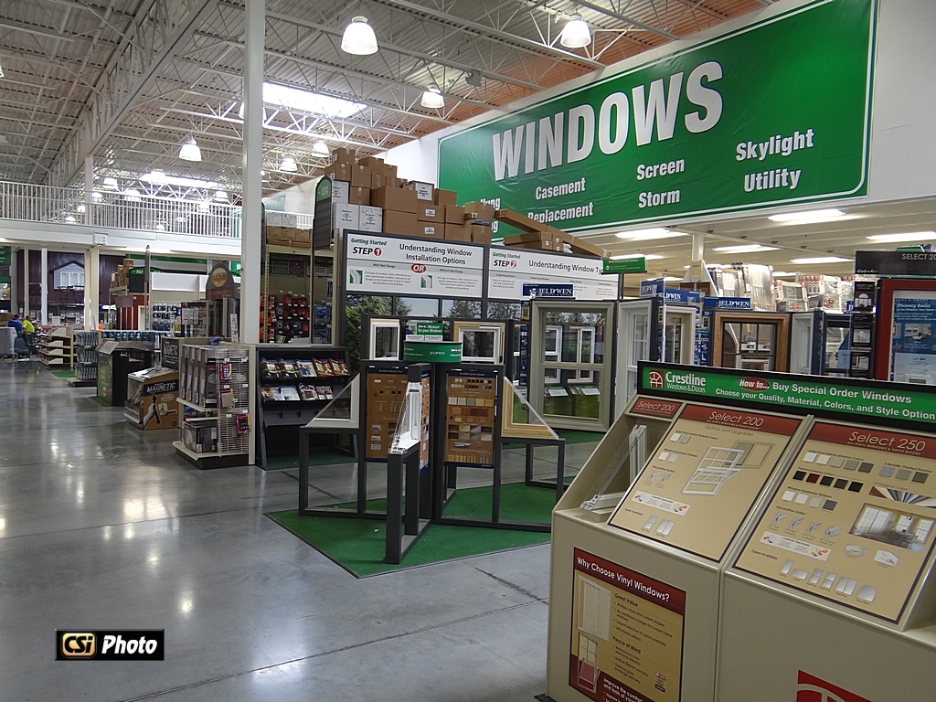 Inside Jamestown Menards     CSi Photo