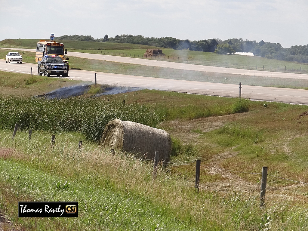 I-94 Semi Fire     CSi Photo.