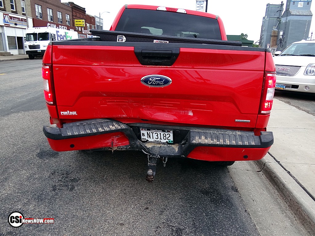 Truck SUV Crash Mon AM 1st Ave S.  CSi Photo