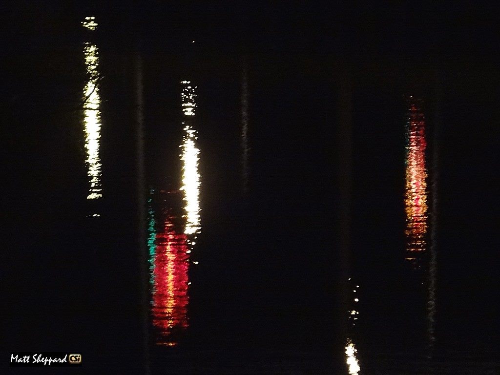 Reflections on the Sheyenne.  More CSi parade pixs by Matt Sheppard at Facebook