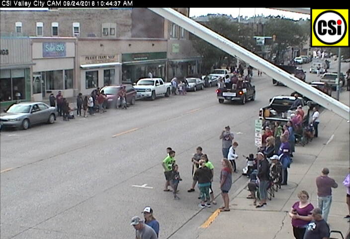 Homecoming Parade views from CSi Downtown CAM  Sept 24, 2016