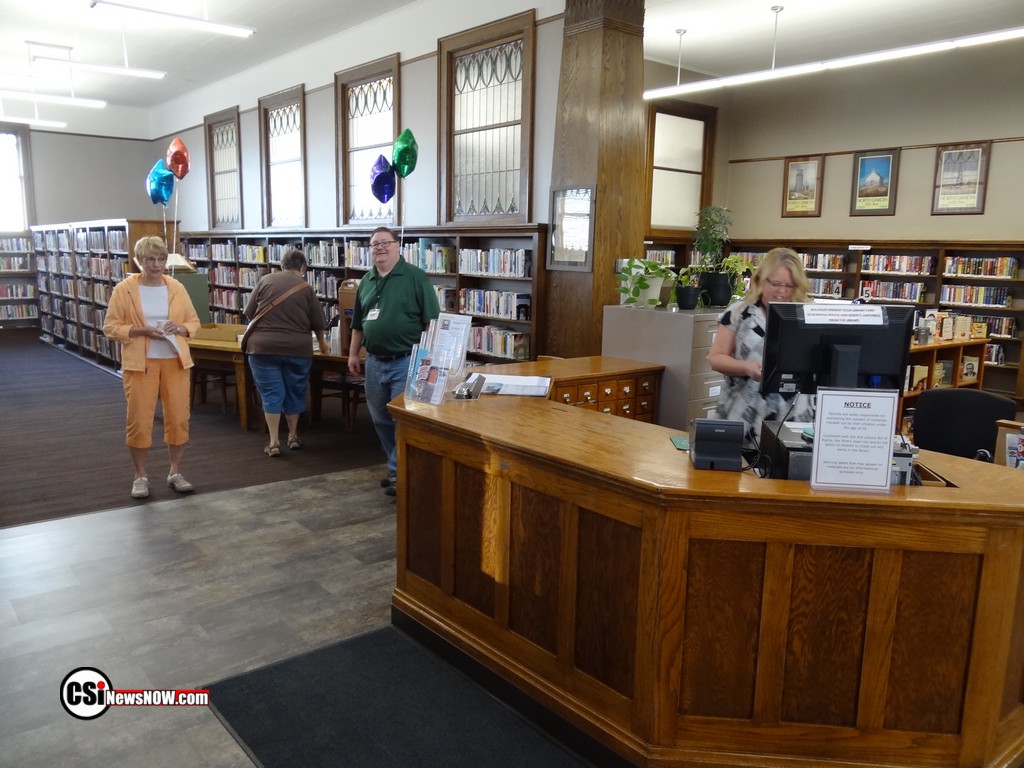 Re-Opening Day at Alfred Dickey Library    CSi Photo