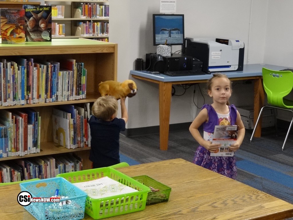 Re-Opening Day at Alfred Dickey Library    CSi Photo