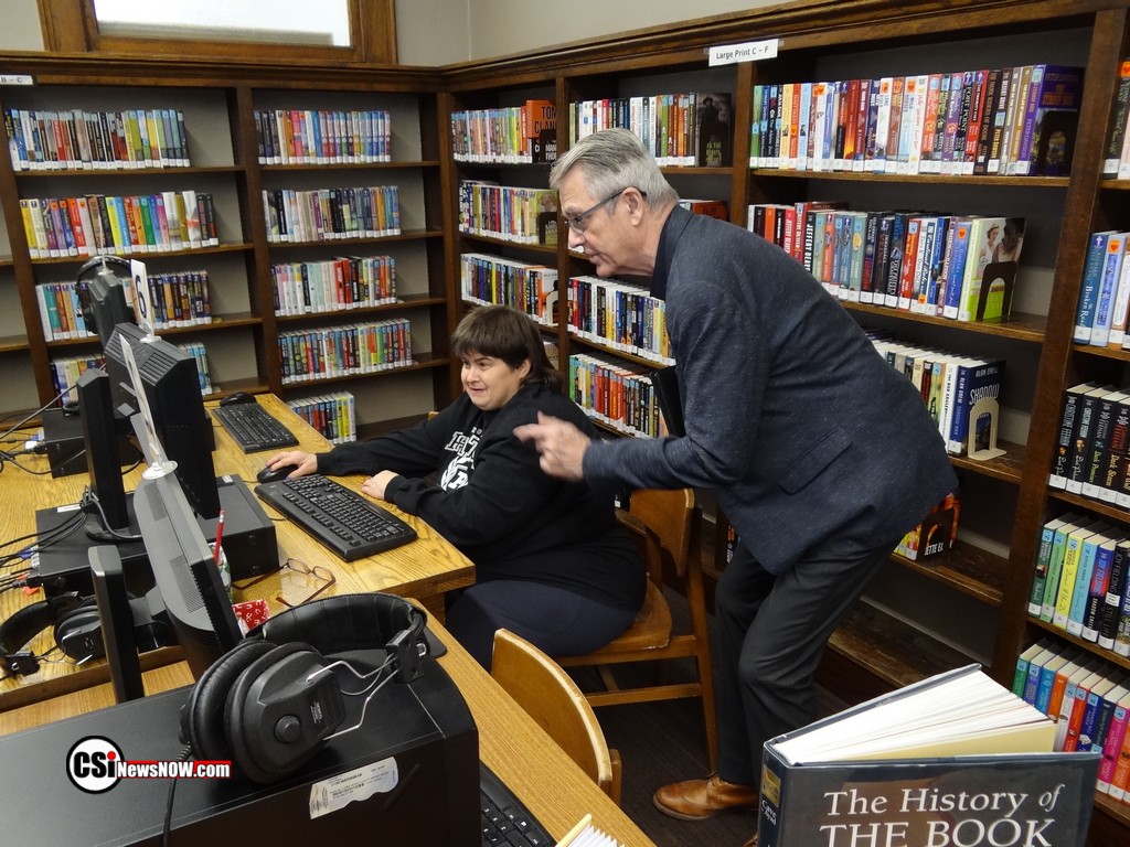 Re-Opening Day at Alfred Dickey Library    CSi Photo