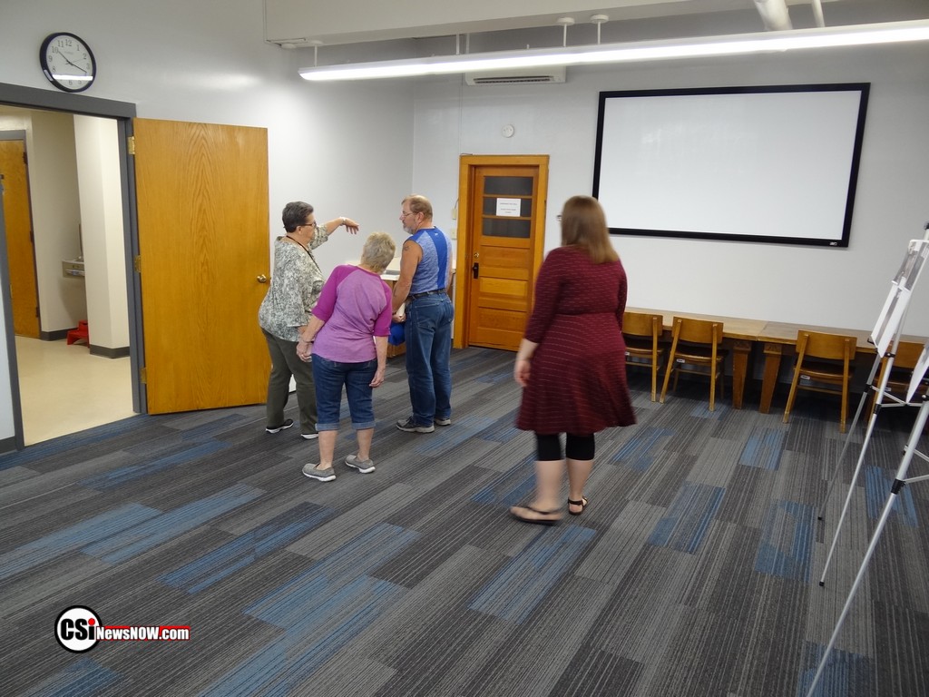 Re-Opening Day at Alfred Dickey Library    CSi Photo
