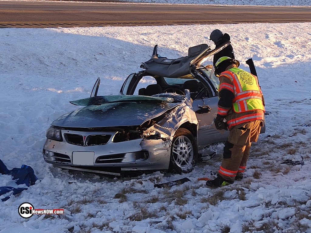 Rollover on I-94 MM #266  Dec 19, 2016 - CSi Photos