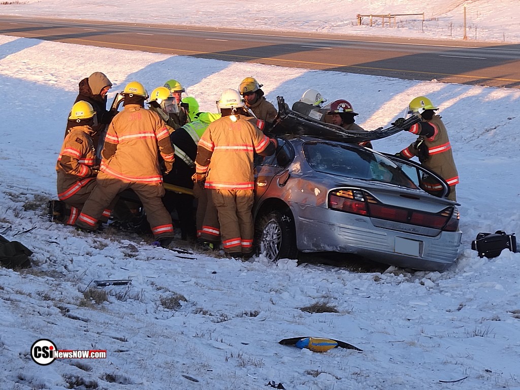 Rollover on I-94 MM #266  Dec 19, 2016 - CSi Photos