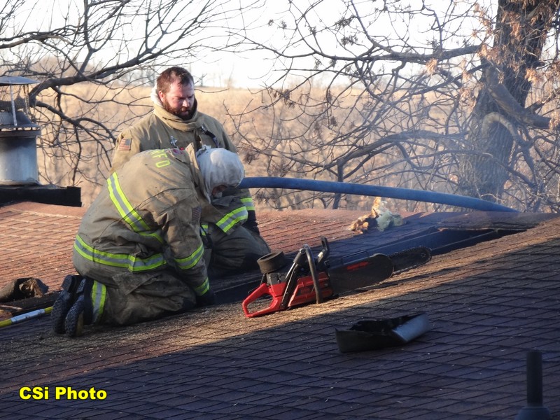 Spiritwood Lake cabin fire Nov 13, 2016 ... CSi photo