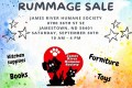 JRHS Rummage Sale Saturday September 30 10am