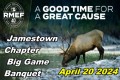 Jamestown Chapter Big Game Banquet! April 20