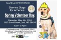 Volunteer Day at Service Dogs for America, May 4