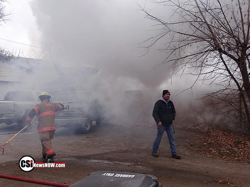 backyard Fire 400 block 2nd Street SW    CSi photo