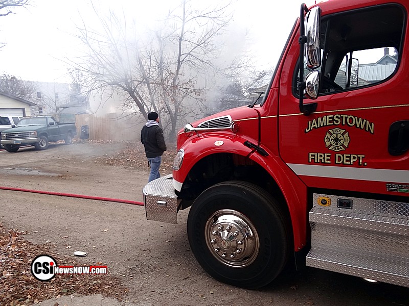 backyard Fire 400 block 2nd Street SW    CSi photo