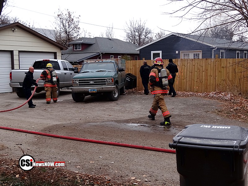 backyard Fire 400 block 2nd Street SW    CSi photo