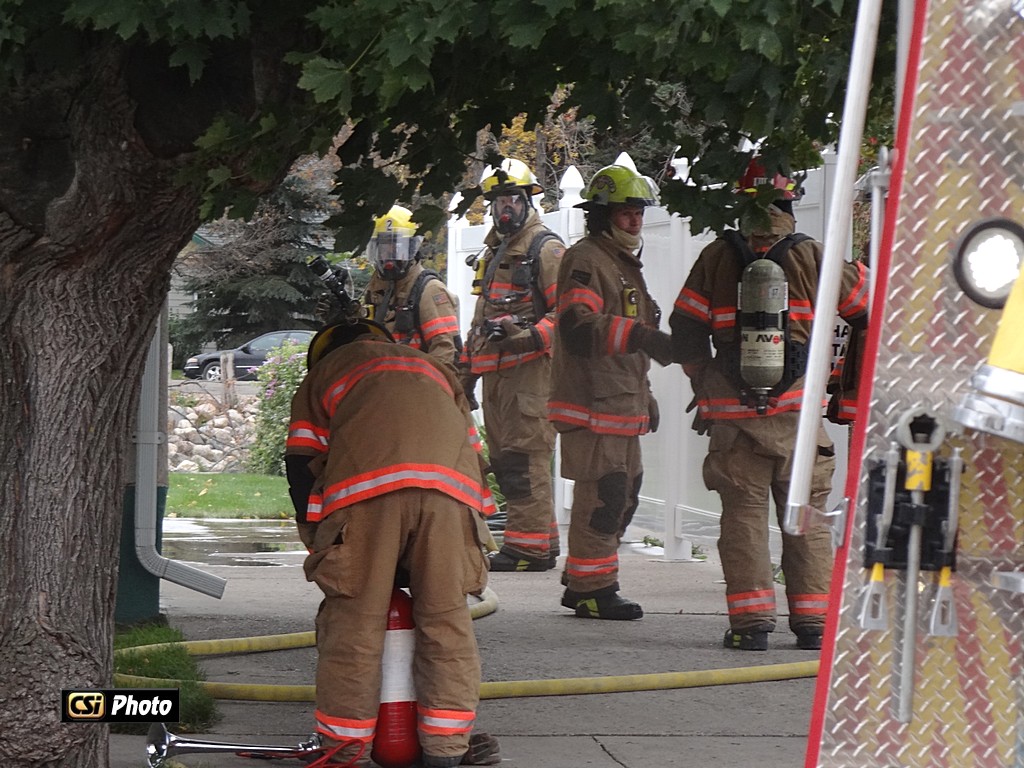 Fire call Oct 5, NW Jamestown - lots of smoke - CSi Photo