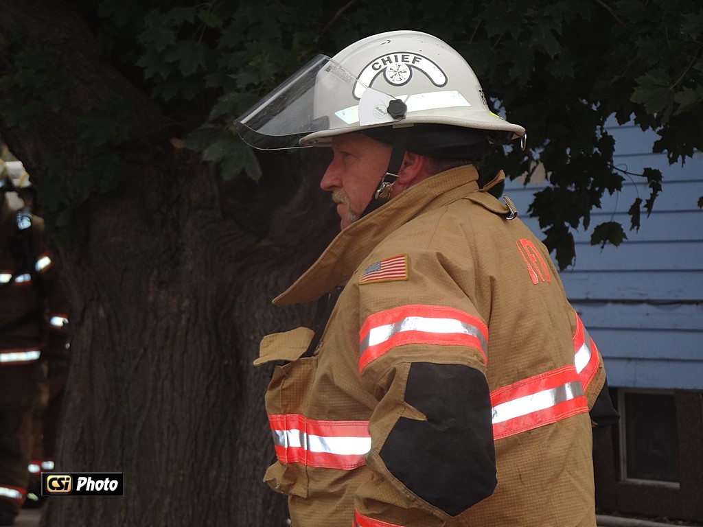 Fire call Oct 5, NW Jamestown - lots of smoke - CSi Photo