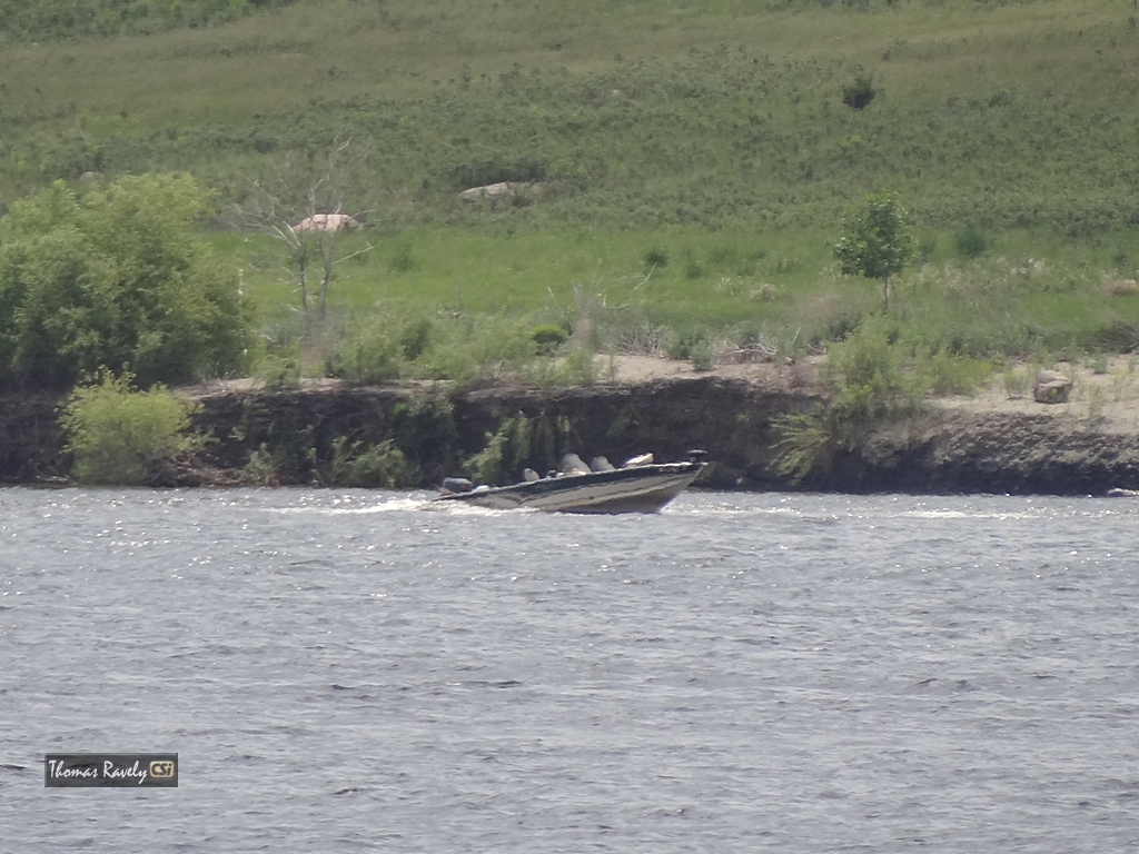 Unmanned Boat on Jamestown Reservoir  CSi photo