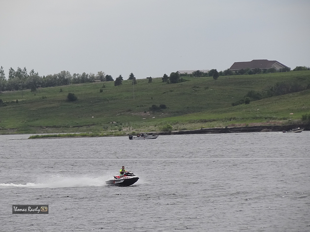 Unmanned Boat on Jamestown Reservoir  CSi photo