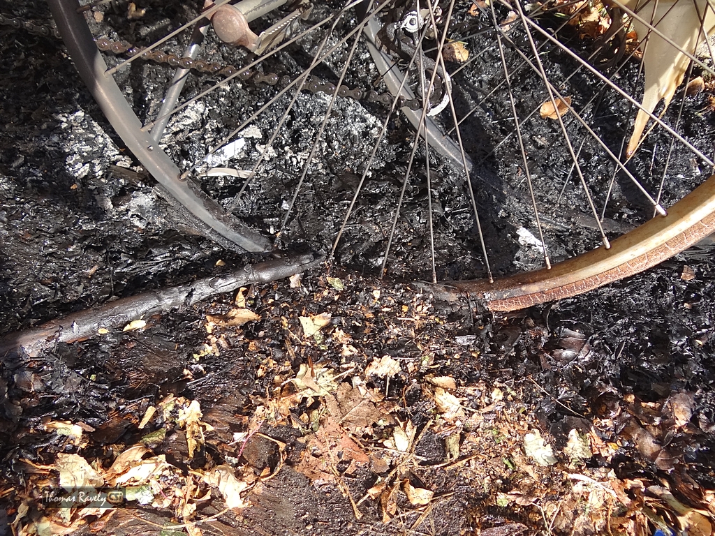 Grass Fire at 904 Thomas Ave NE    CSi photo