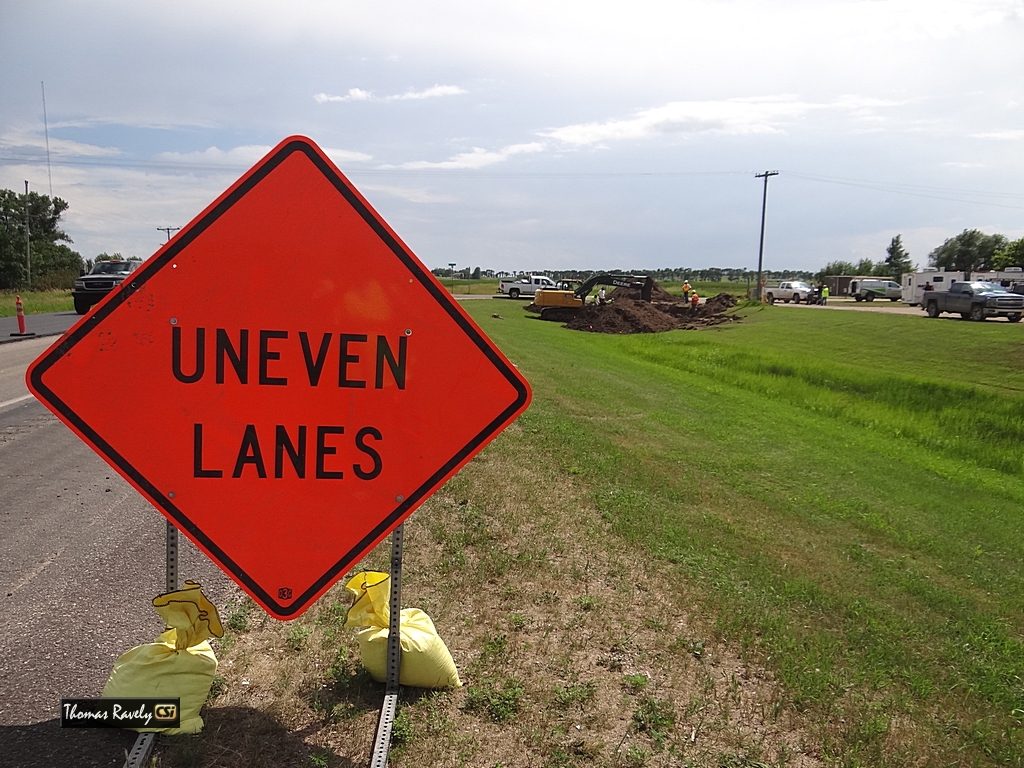 Fiber Cut Hwy 281 South      CSi Photo