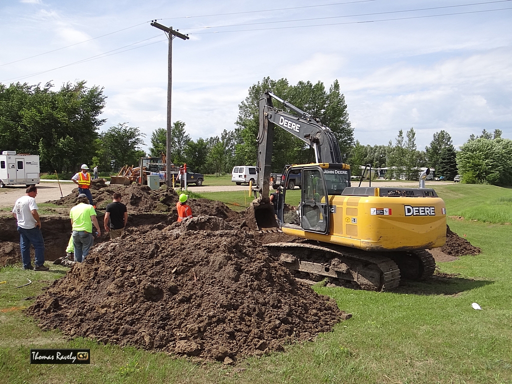 Fiber Cut Hwy 281 South    CSi Photo