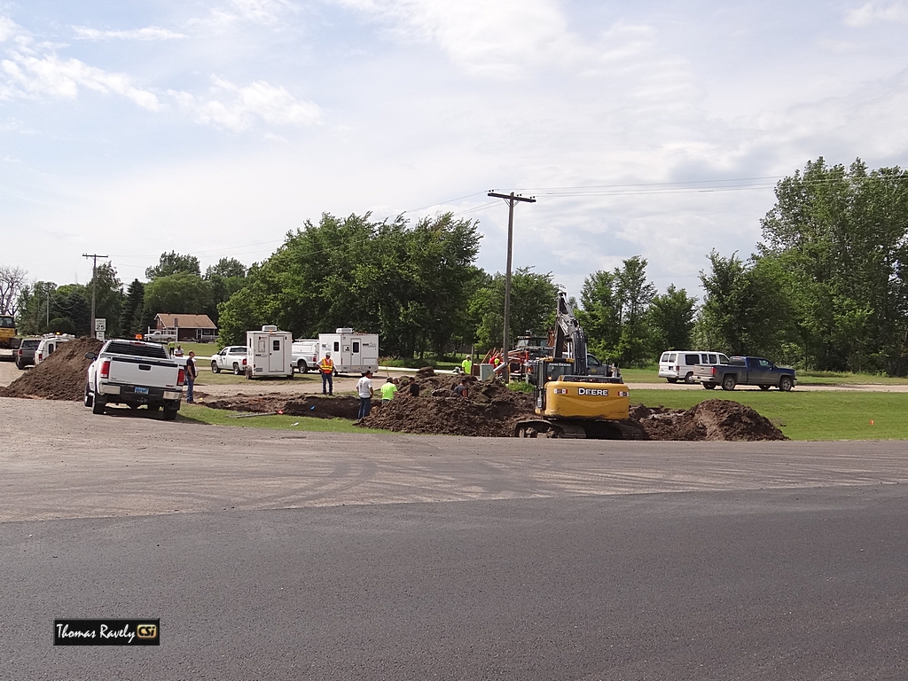 Fiber Cut Hwy 281 South    CSi Photo