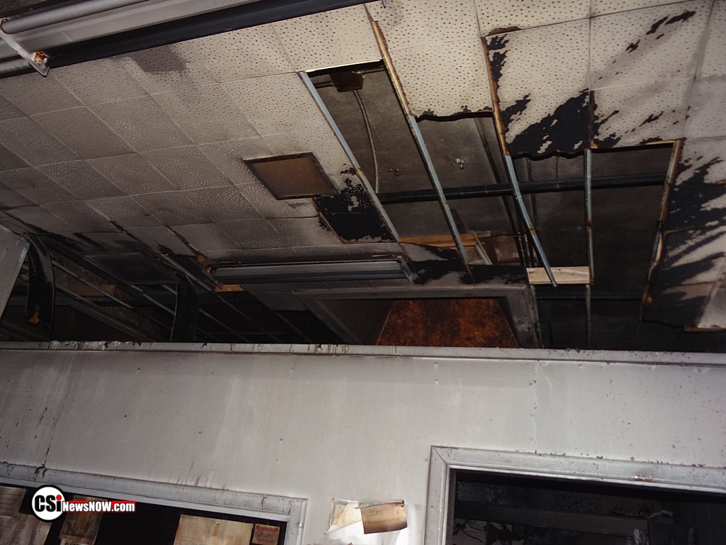 Fire at Lloyds Electronics -  inside pix Jan 10, 2017 CSi Photo